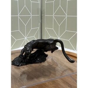 The Franklin Mint, The‎ Mountain Lion, Fine Pewter, 1975 Collectible Figurine